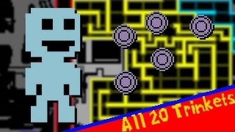 VVVVVV All 20 Shiny Trinkets! (Accurate, Moving Map to Help)