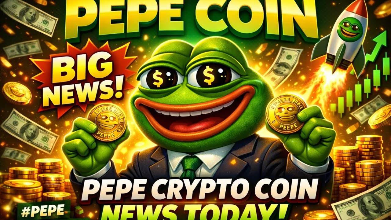 Pepe Coin Big News Today 😍 | PEPE Price Update & Crypto Market Prediction