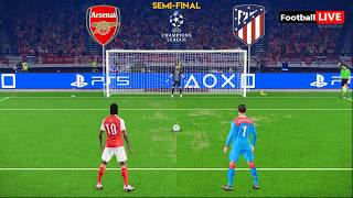 ARSENAL vs ATLETICO MADRID - Penalty Shootout - Semi Final U