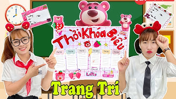Sticker Gấu Dâu - Trang Trí Thời Khoá Biểu | Hằng Nheo Official