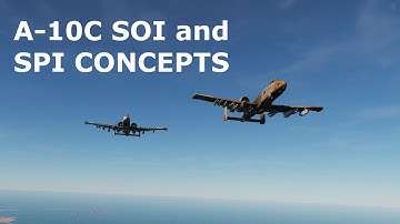 DCS World Tutorials - A-10C Warthog - Sensor of Interest and Sensor Point of Interest