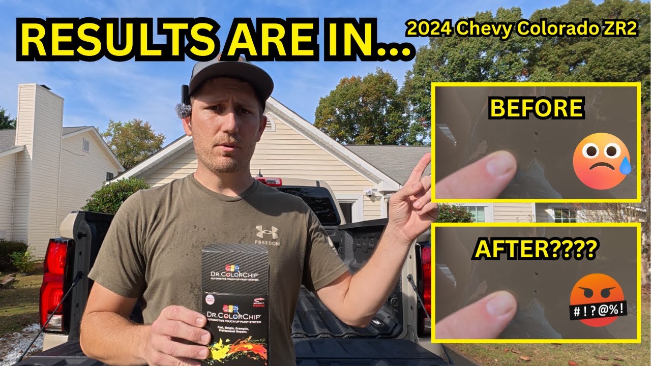 I Tried Dr. ColorChip on my 2024 Chevy Colorado ZR2... Here's What ...
