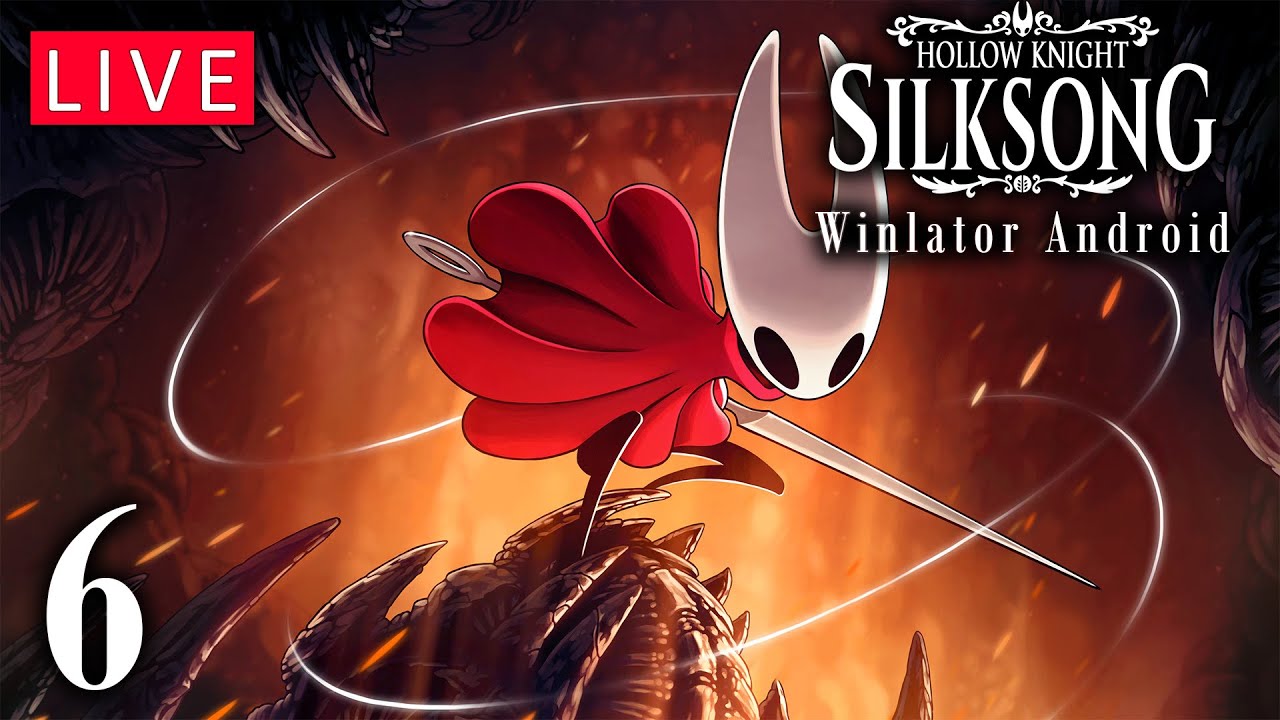 HOLLOW KNIGHT SILKSONG FIRST PLAYTHROUGH Android PC Emulator 🔥 PART 5