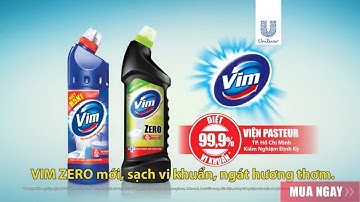 Dung dịch tẩy rửa VIM - Sạch vi khuẩn, ngát hương thơm