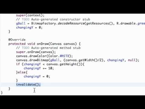 Android Application Development Tutorial - 65 - Animating a Bitmap