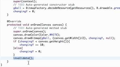 Android Application Development Tutorial - 65 - Animating a Bitmap