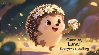 Luna the Hedgehog in the Magic Forest. Kids Bedtime Story: CHAPTER XII THE FESTIVAL OF FOREST LIGHTS