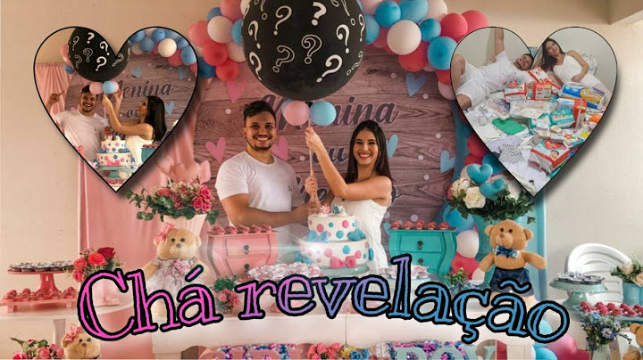 REVELANDO O SEXO DO NOSSO BEBÊ  - CHÁ REVELAÇÃO!