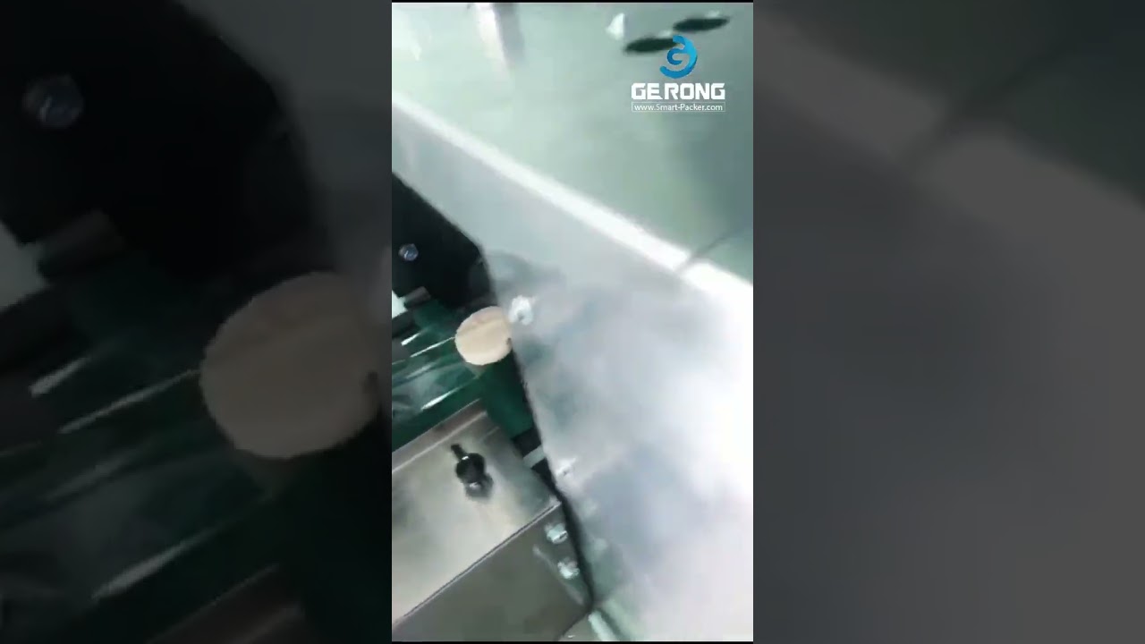 Automatic rice cracker cake biscuit horizontal feeding filling packing machine running video