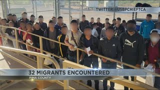 Border Patrol encounter 32 migrants near San Miguel