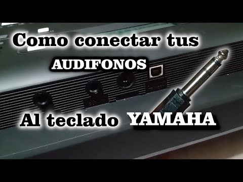 Como Conectar Tus audífonos al TECLADO YAMAHA PSR E373 - NatoMusic