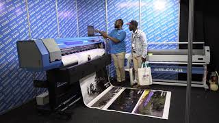 Low Cost Large Format Printer at SignAfrica 2018, FastCOLOUR Lite 1800mm Large Format Printer is the