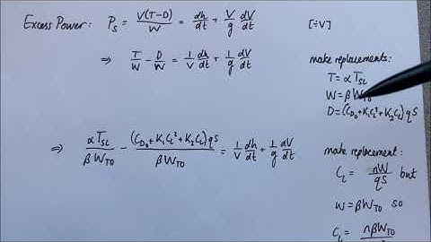 Flight Mechanics & Performance - Constraint Analysis