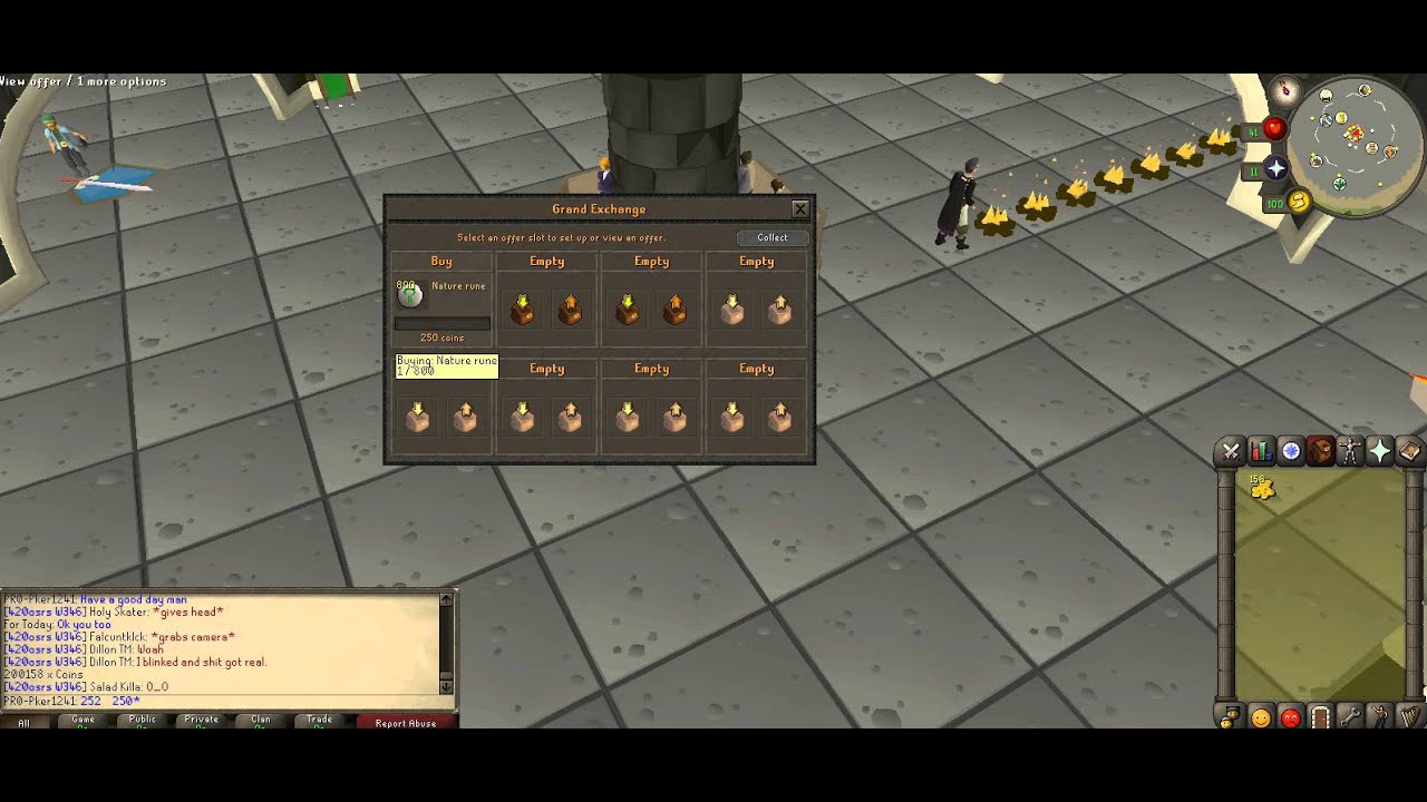 Oldschool Runescape F2p Money Making Guide Flipping Youtube