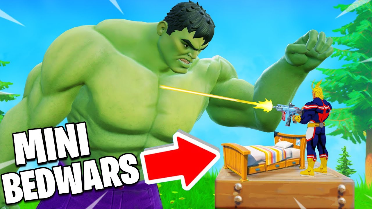 ich HACKE in Fortnite MINI BEDWARS!