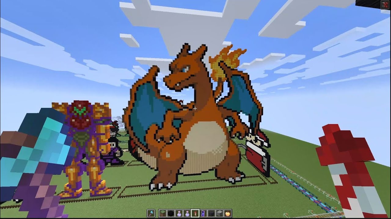 Train Ride Through My 2D Pixel Art World