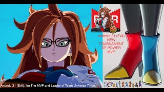 Android 21 (Evil) vs Tournament Of Power Participants 01