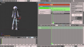 Blender Motion Capture Addon - Tutorial 3 - NLA System and Manual Tweaking