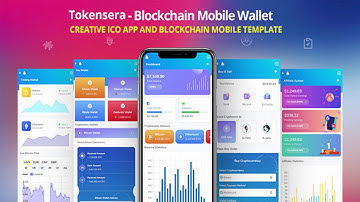 Tokensera - ICO Wallet App & Blockchain Mobile Template | Themeforest Website Templates and Themes