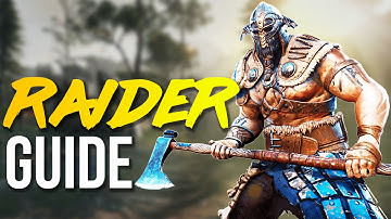 FOR HONOR: Viking Raider Basics Guide! (How To GIT GUD)