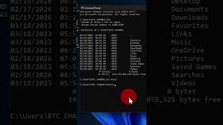 Four Basic Command Prompt Commands