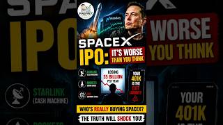 SpaceX IPO Explained: The $1.75 Trillion Trap? 🤯 #SpaceX #IPO #ElonMusk #StockMarket #Finance
