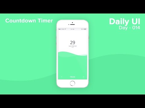 Daily UI - Day 014 - Countdown Timer