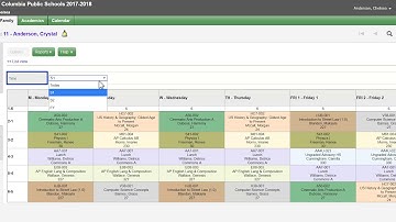 Parent Portal Finding Your Child and Checking Their Schedule - DCPS