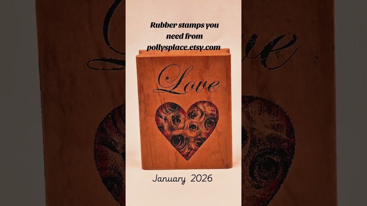 Time to find the right rubber stamps for your craft projects this month! pollysplace.etsy.com