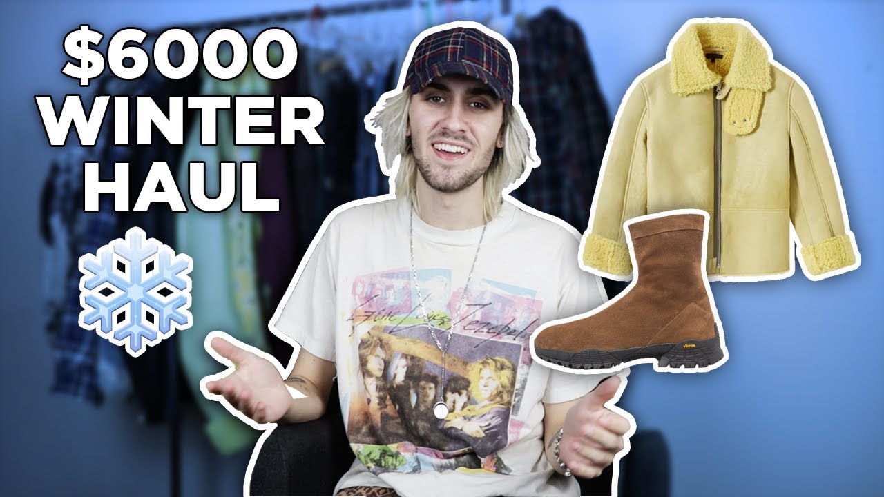 $6,000 ON WINTER PICKUPS: PART 1 (Kapital, Alyx, CDG, Acne , Yeezy, 99%IS)