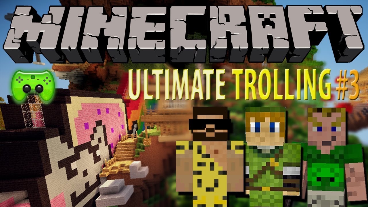 MINECRAFT Adventure Map # 3 - Epic Jump Map: Ultimate Trolling «» Let's ...