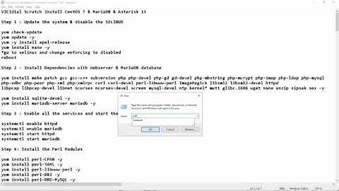 Vicidial Asterisk 13 and MariaDB Scratch Installation in Centos 7
