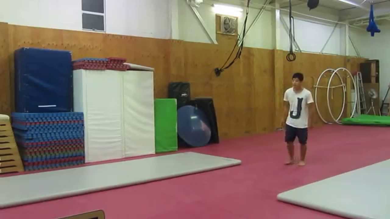 ２０１４年後期　第５回　アクロバットレベルテスト牧野晃樹レベル１１テスト