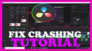 davinci resolve – how to fix crashing, lagging, freezing – complete tutorial