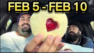 CRUMBL REVIEW - JAMMY HEART, RED VELVET CUPCAKE, VALENTINE CONFETTI, LEMON GLAZE