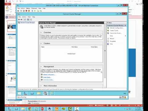 Configure Failover Cluster Windows Server 2012 R2 Part1 by David Papkin