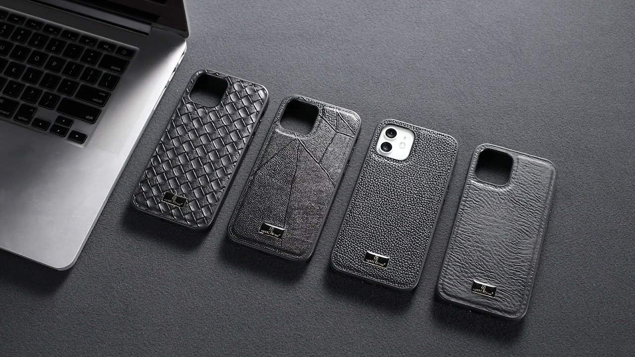 iPhone 12 Pro Max,12 Pro12, 12 mini Case, Fierre Shann Slim Protective Cover