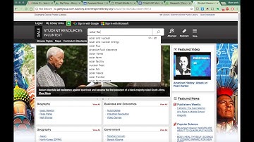 Science Research Using Databases