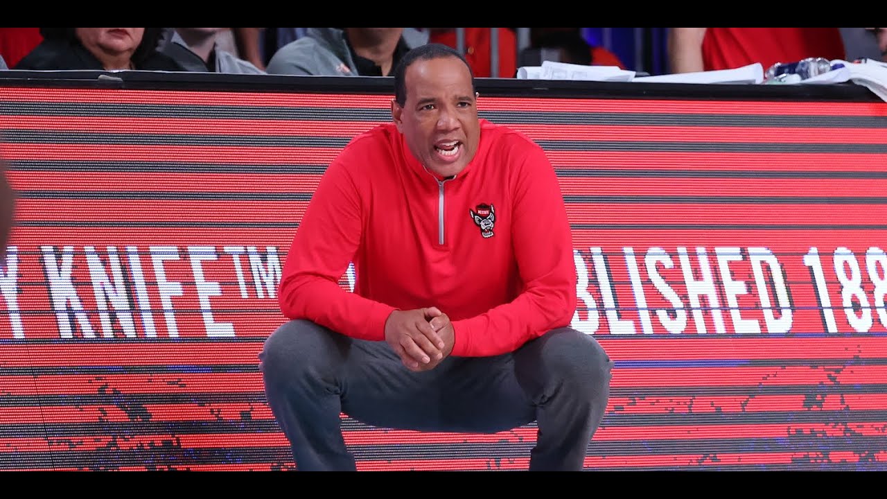 Nc State Head Coach Kevin Keatts Dusan Mahorcic Jack Clark On Win Over Butler In Battle 4 Atlantis Youtube