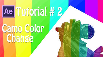 After Effects Tuts #2 - Camo Color Change Effect