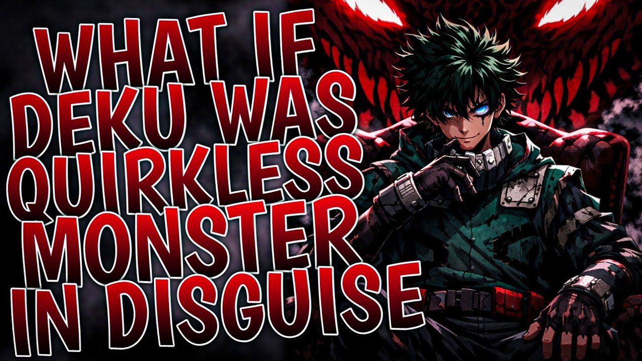 What If Deku Was Quirkless Monster In Disguise | Part 1