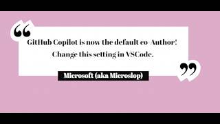 Disable Copilot As A Co-Author For Commits #copilot #github #microsoft #adobe #premiere #git #vscode