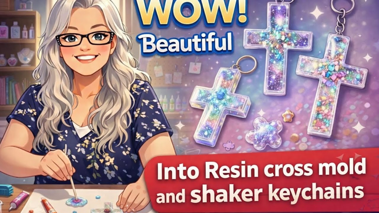 Having fun with new IntoResin mold and some shaker molds