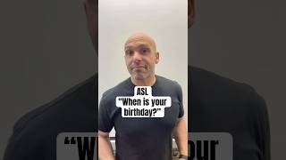 ASL “When is your birthday? #signwithjp #asl #signlanguage
