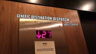 Generic Hybrid Destination Dispatch Elevators - Arlo NoMad Hotel in NYC