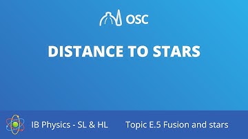 Distance to stars [IB Physics SL/HL]