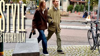 Swedish Street Fashion🇸🇪 | What Are People Wearing in Stockholm | Autumn Street Style