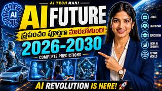 Future of AI 2026–2030 Full Explained Telugu | AI TECH MANI