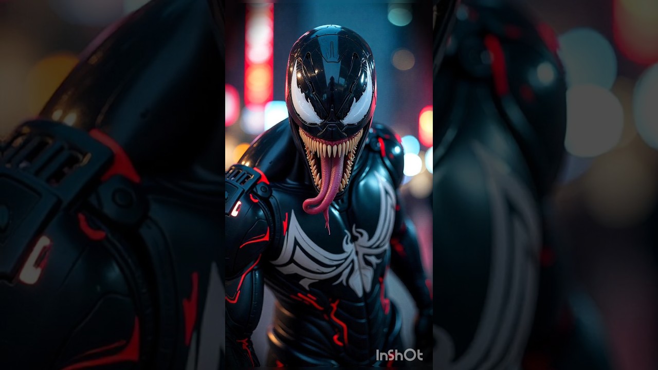 Venom and Superman Hybrid Fusion 🔥🧬 