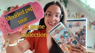 A tour of my modded PSP &amp; game collection | retro gaming